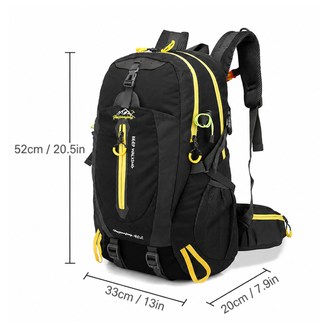 Traversée™ — Sac à dos de randonnée 40 L léger, respirant et résistant